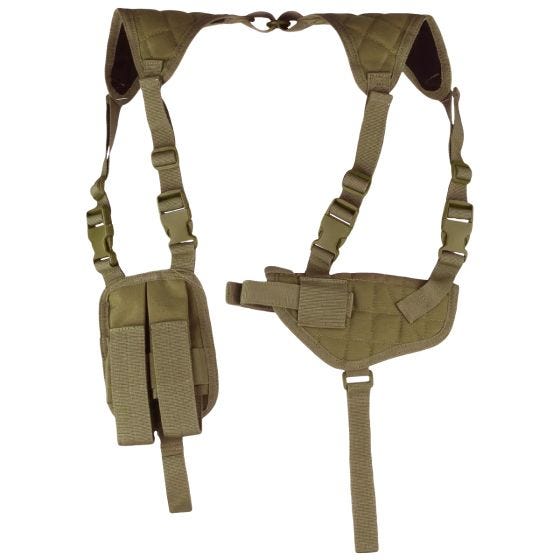 Condor Universal Axelhölster Cordura - Coyote Brown