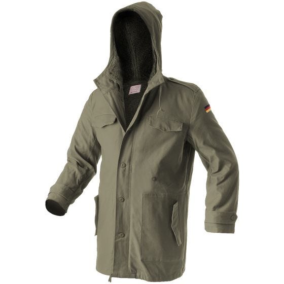Mil-Tec Parkas med Foder Tyska Armén - Oliv