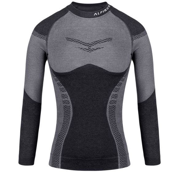 Alpinus Pro Miyabi Edition Longsleeve Baslager Överdel - Grå