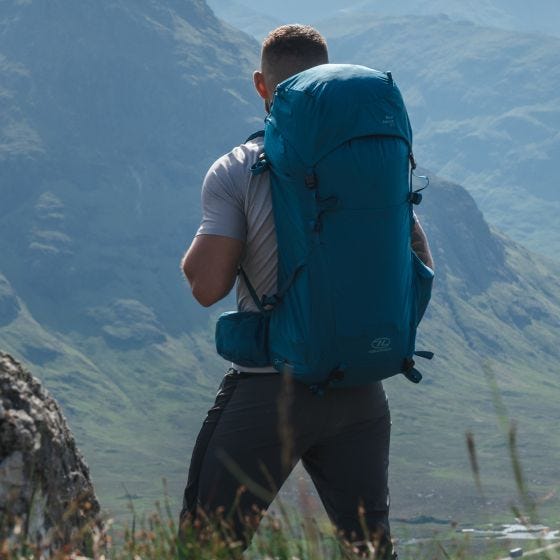Highlander Herr Ben Nevis Ryggsäck 65 L - Petrol