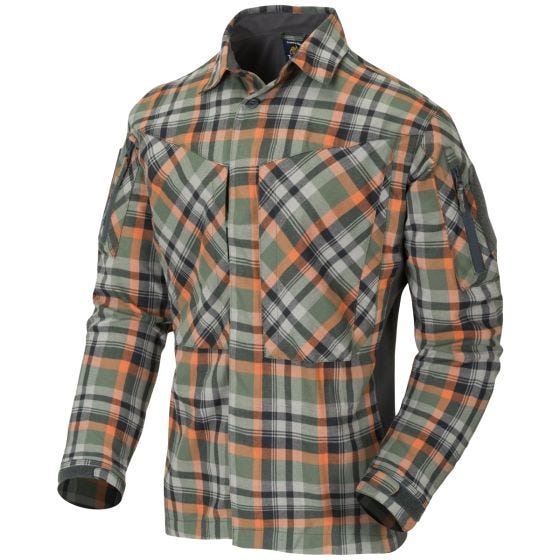 Helikon MBDU Flanellskjorta - Timber Olive Plaid