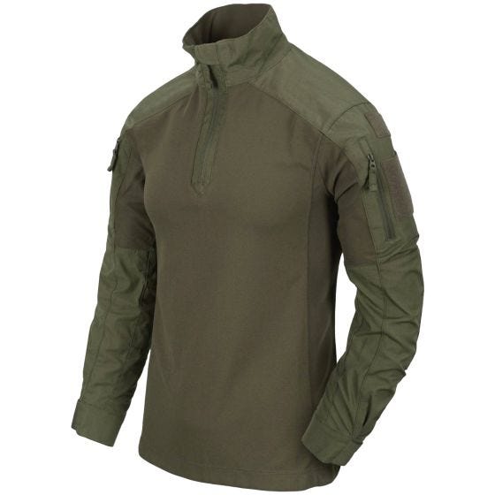 Helikon MCDU Combat Skjorta Ripstop - Olivgrön
