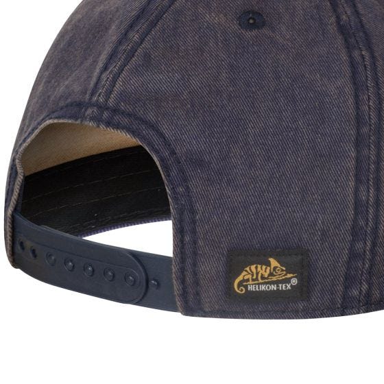 Helikon Plain snapback keps - Dirty Washed Navy