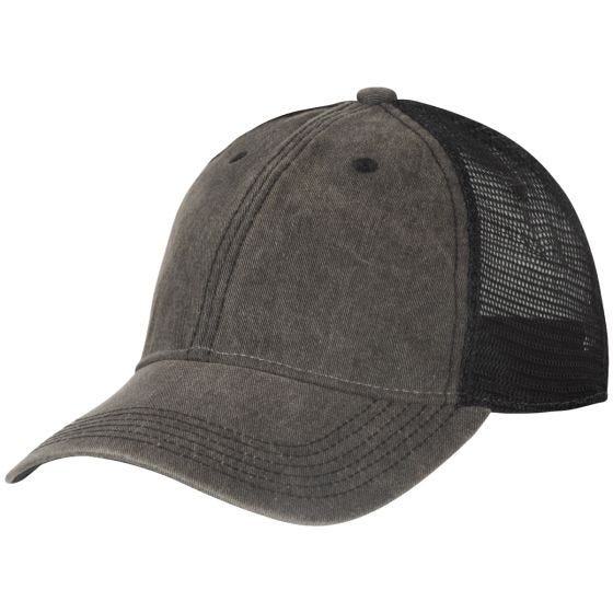 Helikon Plain Trucker Lock - Dirty Washed Black / Black A