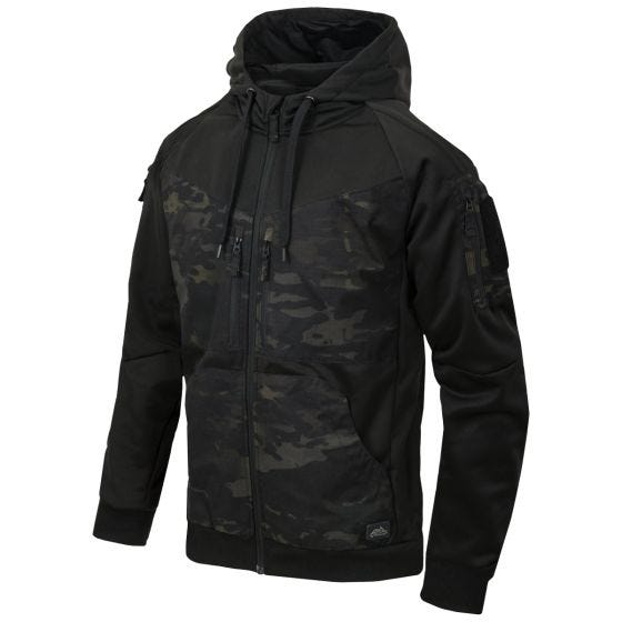 Helikon Rogue Munkjacka med hel dragkedja - Svart/MultiCam Black
