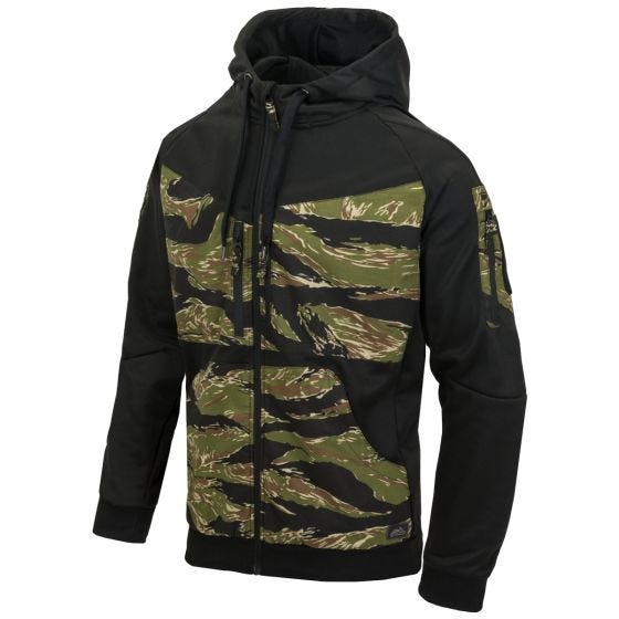Helikon Rogue Munkjacka med hel dragkedja - Svart/Tiger Stripe