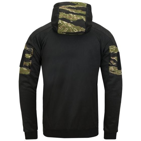Helikon Rogue Munkjacka med hel dragkedja - Svart/Tiger Stripe