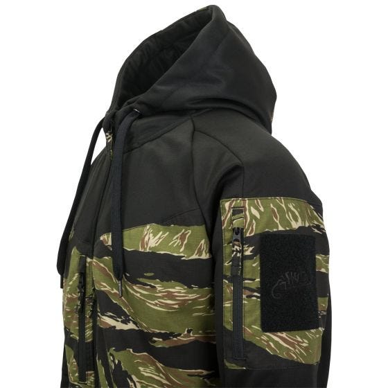 Helikon Rogue Munkjacka med hel dragkedja - Svart/Tiger Stripe