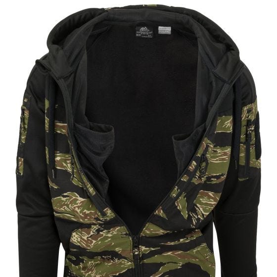 Helikon Rogue Munkjacka med hel dragkedja - Svart/Tiger Stripe