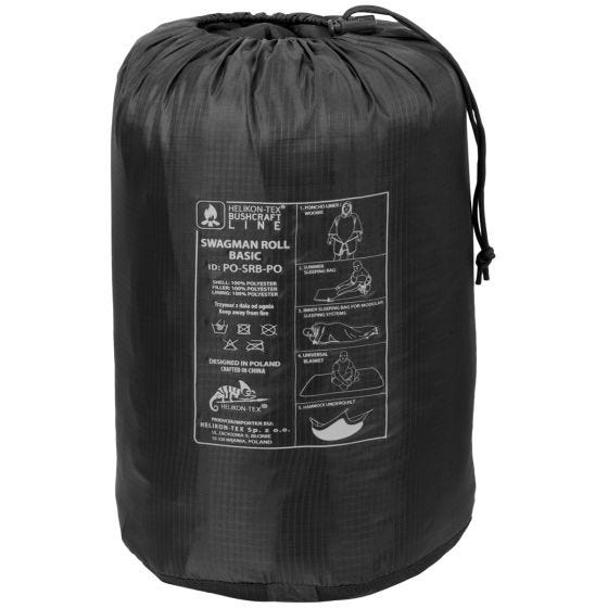 Helikon Swagman Roll Basic Poncho - Svart