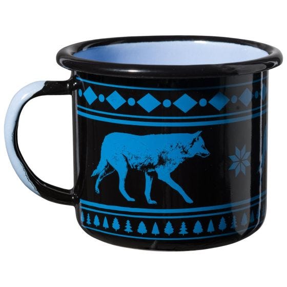 Helikon Wolf Enamel Mugg 350 ml - Svart