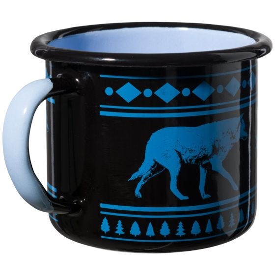 Helikon Wolf Enamel Mugg 350 ml - Svart