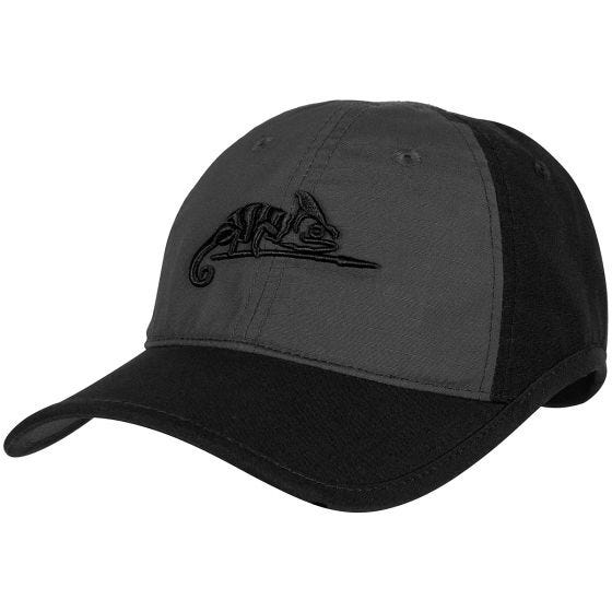 Helikon Logo Lock Poly-bomull Ripstop Svart/Shadow Grey