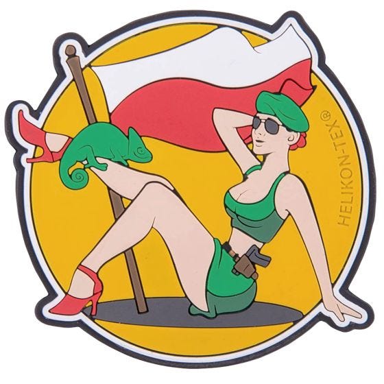 Helikon Polish Girl Märke - Gul