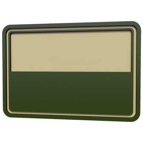 Helikon Polish Subdued Flaggemblem Set med 2 - Kaki