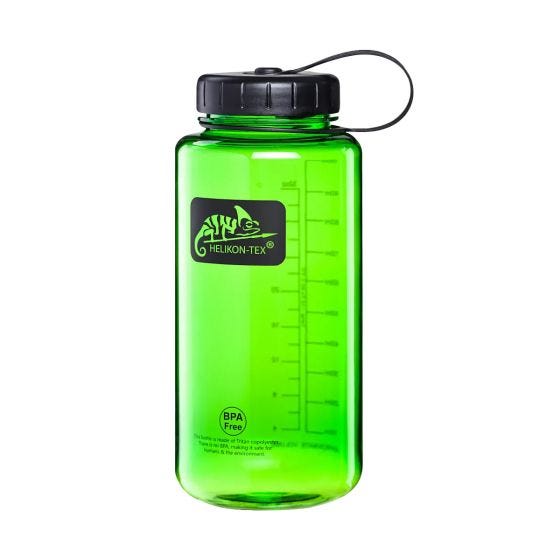 Helikon Wide Mouth Tritan Flaska 1 L - Grön/Svart