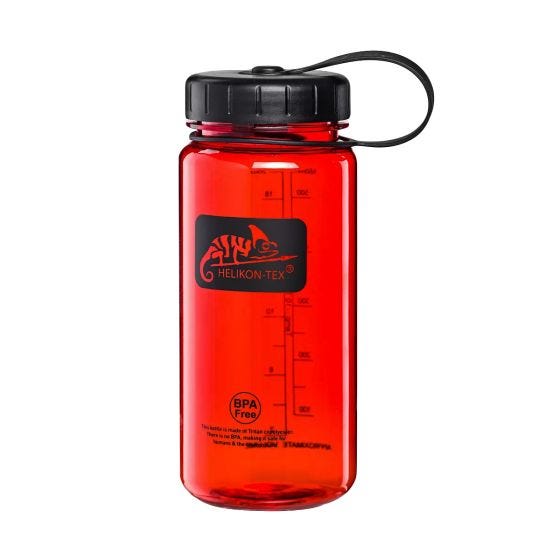 Helikon Wide Mouth Tritan Flaska 550 ml - Röd