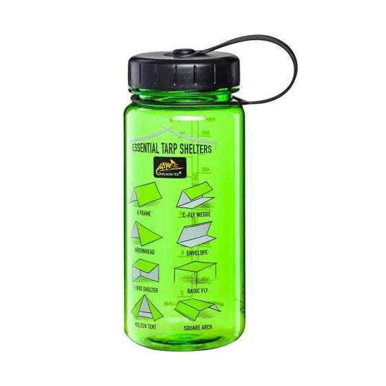 Helikon Tritan flaska 550 ml Bred mun - Tarp Shelters Grön/Svart