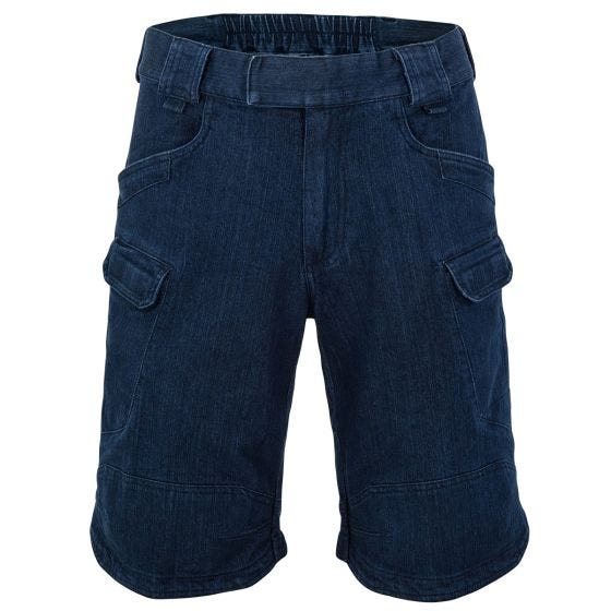 Helikon Urban Tactical 11" Denim Stretch Shorts - Marine Blue