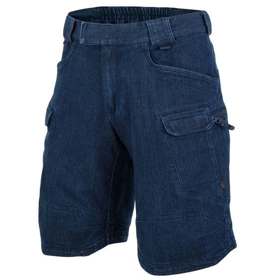 Helikon Urban Tactical 11" Denim Stretch Shorts - Marine Blue