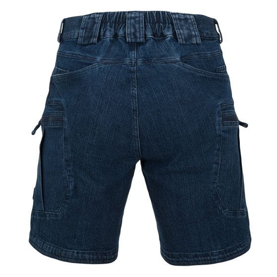 Helikon Urban Tactical 8.5" Denim Stretch Shorts - Marine Blue
