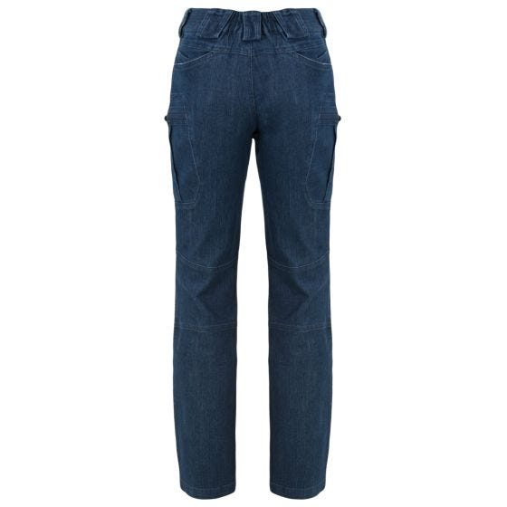 Helikon Women's UTP Resized Denim Stretch Byxor - Marine Blue