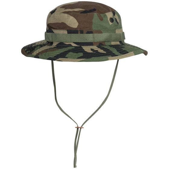Helikon Bonnie-hatt Poly-bomull ripstop - US Woodland