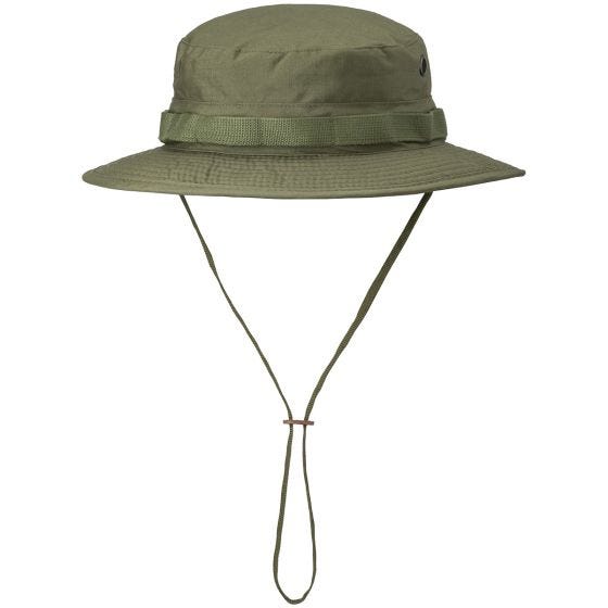Helikon Bonnie-hatt Poly-bomull ripstop - Oliv