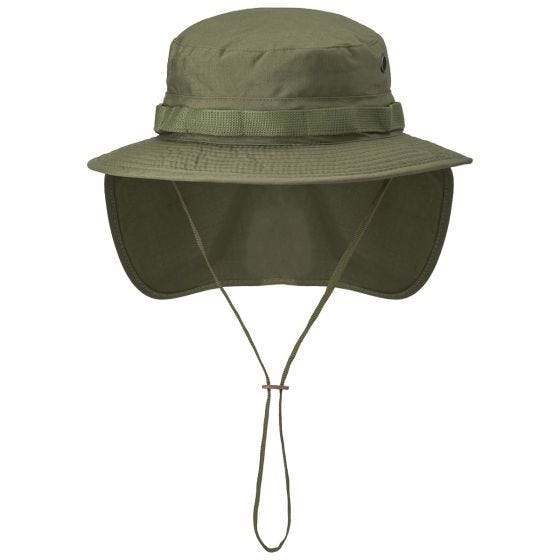 Helikon Bonnie-hatt Poly-bomull ripstop - Oliv