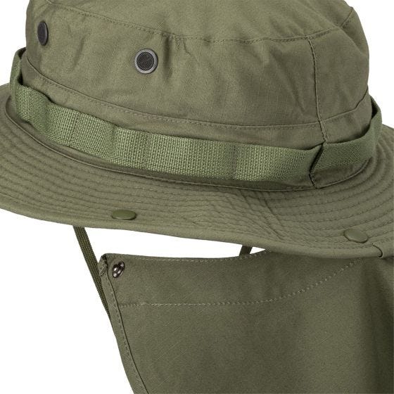Helikon Bonnie-hatt Poly-bomull ripstop - Oliv