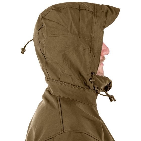 Helikon Gunfighter Softshelljacka - Mud Brown