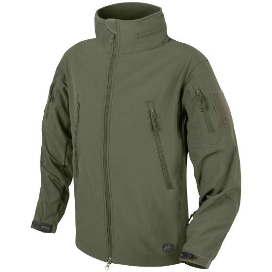 Helikon Gunfighter Softshelljacka - Taiga Green