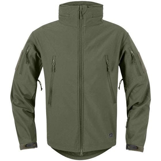 Helikon Gunfighter Softshelljacka - Taiga Green