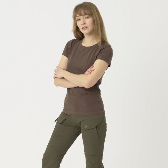 Helikon Organic Slim T-shirt För kvinnor - Earth Brown