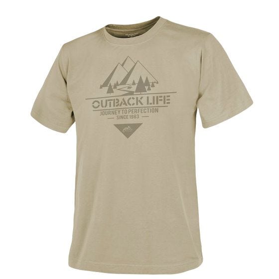 Helikon Outback Life T-shirt - Kaki