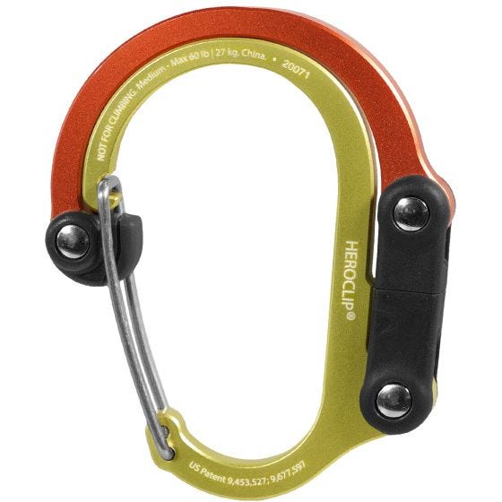 Heroclip Medium Gear Karbinhake - Fireball