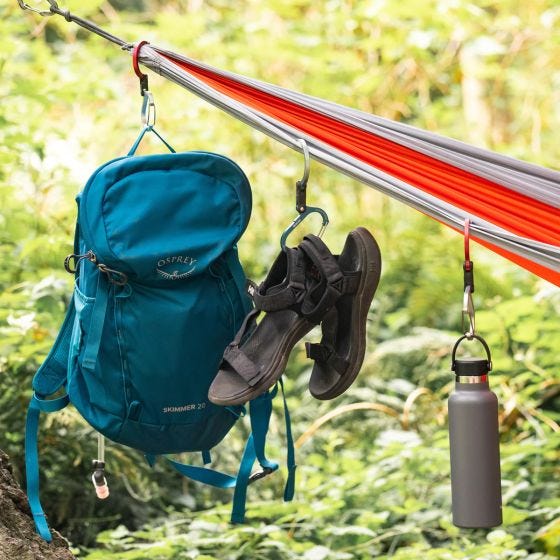 Heroclip Medium Gear Karbinhake - Green Machine