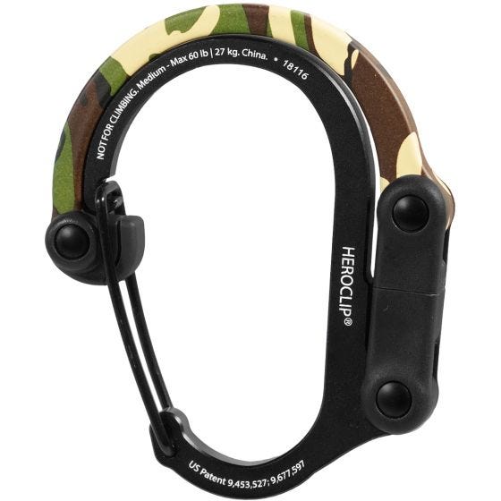 Heroclip Medium Gear Karbinhake - Woodland Hero