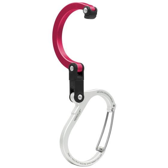 Heroclip Small Gear Karbinhake - Hot Rod Red