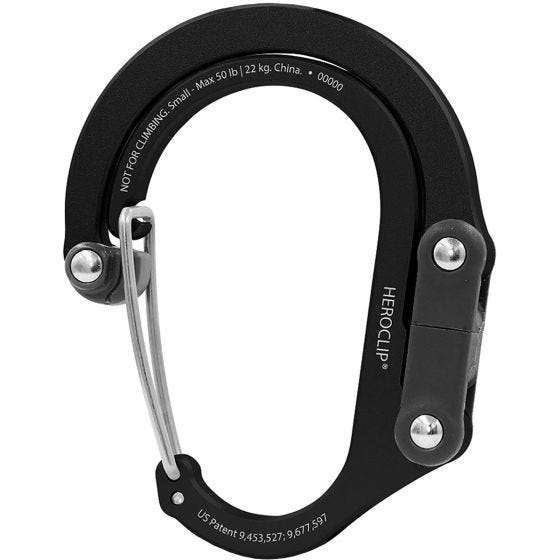 Heroclip Small Gear Karbinhake - Stealth Black