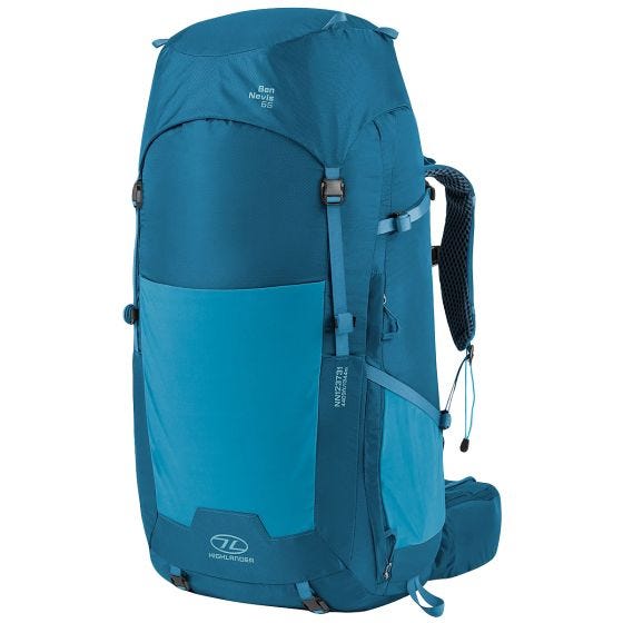 Highlander Herr Ben Nevis Ryggsäck 65 L - Petrol