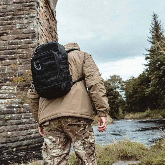 Highlander Forces Harrier Pack 25 L - Svart
