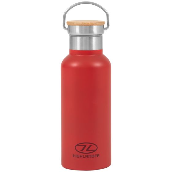 Highlander Campingflaska 500 ml - Röd