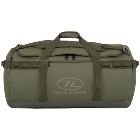 Highlander Storm Utrustningsbag 90 L - Olivgrön