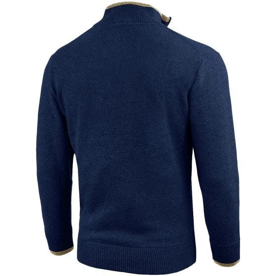 Jack Pyke Ashcombe Tröja med Halsdragkedja - Navy