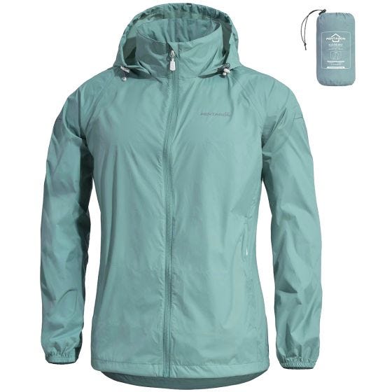 Pentagon Cloudburst Packable Women Regnjacka - Mint