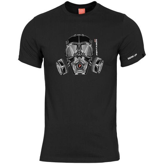 Pentagon Ageron Gas Mask T-shirt Svart