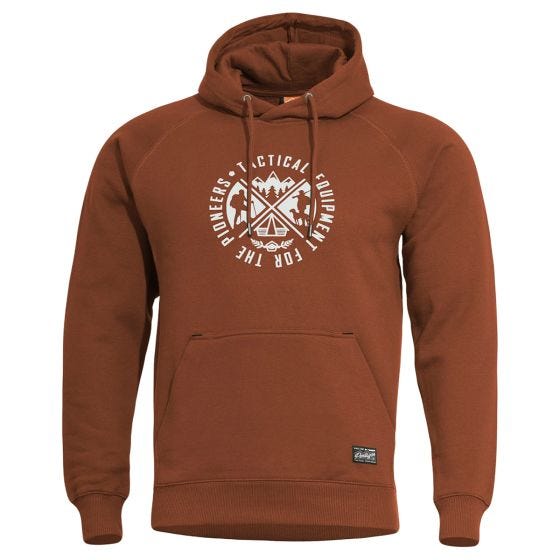 Pentagon Phaeton Pioneers Munktröja - Maroon Red