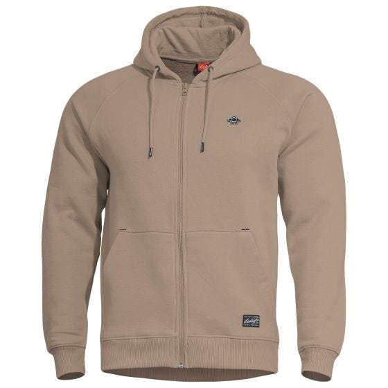 Pentagon Phaeton Huva med dragkedja - Tan Brown