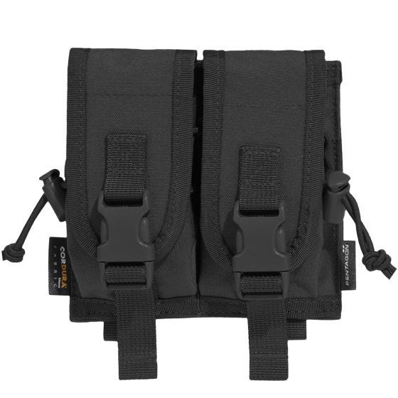 Pentagon Double Multi Ficka - Svart